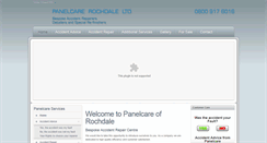 Desktop Screenshot of panelcare.co.uk